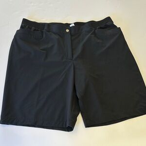 Chicos zenergy Black Women's Bermuda Shorts